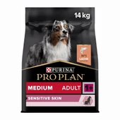 Pro Plan Sensitive Skin Medium Orta Irk Somonlu Yetişkin Köpek Maması 14 Kg - 1