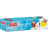 LETS AKRILIK BOYA 25 MG. 6 RENK L-5200 - 1