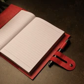 Hakiki Gerçek Deri Ajanda Kabı Organizer Kılıfı - 4