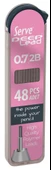 SERVE DEEP MEKANIK KALEM UCU 0.5MM 2B S.PEMBE TEKL - 1