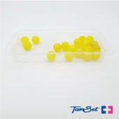 TAMSET 10mm Mısır Aromalı Silikon Boncuk Sarı 20 ad - 4