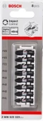 BOSCH ImpactC Vidalama Ucu PH/PZ*25mm 8'li - 1