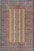 Antik 1111 Klasik Vintage Salon Halısı Renkli Retro Mutfak Halısı Tozumaz İnce Makine Halısı - 5