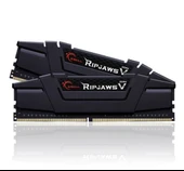 GSKILL RipjawsV Siyah DDR4-3600Mhz CL18 32GB (2X16GB) DUAL (18-22-22-42) 1.35V - 1
