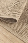 Natura 6661 %100 Doğal Jüt Kilim Bej Renkli Yumuşak Dokulu Şık Tasarımlı Kilim Modern Dokuma Kilim - 4