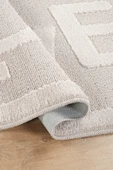 Doğal Kaymaz Taban Banyo Paspas Uzun Ömürlü Yumuşak Dokulu Su Emici Yıkanabilir Yazılı Paspas Love 60x100 - 12