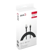 Lightning - USB Dayanıklı File Örgü Hızlı Şarj Kablo 3 m - 2