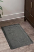 Doğal Kaymaz Taban Banyo Paspas Uzun Ömürlü Yumuşak Dokulu Su Emici Yıkanabilir Yazılı Paspas Enjoy 60x100 - 1