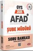 Data Yayınları 2025 GYS AFAD Şube Müdürü Soru Bankası - 1