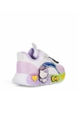 Günlük Kız Çocuk Spor Ayakkabı Hello Kitty Simli Süs Detay Işıklı Taban Lastik Bağcık Sneaker 120 - 2