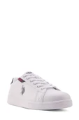 U.S. Polo Assn. COSTA WMN 5FX 101946722 Kadın Sneaker Ayakkabı Beyaz Laci Kırmızı 36-40 - 2