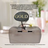 Ella Kadın Seyahat Kozmetik Bakım Makyaj Çantası Organizer Kobalt Mavi - 5