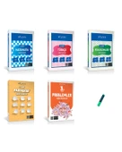 3. Sınıf Yeni Nesil Matematik Türkçe Fen Problem ve Paragraf Soru Bankası 5li Set - 1