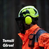 Barete Takılabilir Kulak İşitme Koruyucu Manşonlu Kulaklık Gürültü Önleme 25 dB Ses Koruma 1 Adet - 5