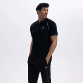 Ellesse Erkek Siyah Polo Yaka Tişört EM407 - 1