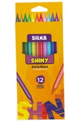 SİLKA KURU BOYA SHINY TAM BOY 12 Lİ - 2