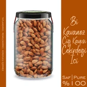 Kayısı Çekirdeği İçi Çiğ Bi Kavanoz 660 cc. Cam Kavanozda Kayısı Çekirdeği İçi - 2