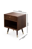 ReMa-design Ahşap Minia Komodin - 8