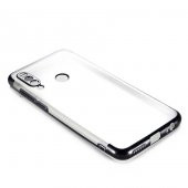 Meizu M10 Kılıf Zore Dört Köşeli Lazer Silikon Kapak - 3