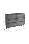 ReMa-design Ahşap Dangelo Şifonyer - 7