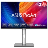 ASUS 27" IPS PROART PA278CFRV 5MS 100HZ HDMI-DP USBC GRAFİK TASARIM MONİTÖRÜ 2560X1440 thumbnail 1