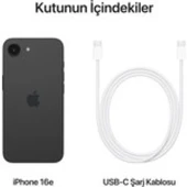 Apple iPhone 16E 128GB Siyah Cep Telefonu (Apple Türkiye Garantili) thumbnail 5