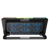 GameBooster GB-NS61 Storm 17'' Fan/RGB Kontrollü 2xUSB Portlu Notebook Soğutucu thumbnail 4