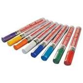 Marvy Markör İndusTrial Paint Suya Ve Isıya Dayanıklı Fiber Uç 4.5 MM Siyah 728 - 4