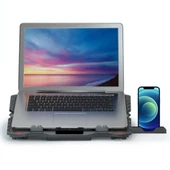 GameBooster GB-NS50 Breeze 17" Fan Kontrollü, 2xUSB2.0 Portlu, Notebook Soğutucu - 5