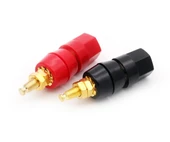 4mm Banana Soket Terminal Çifti  Kırmızı Siyah Hexagon Konnektör Hoparlör Güç Kaynağı Amflikatör Bağlantı Parçası thumbnail 6