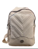 Su Geçirmez Sırt Çantası Bej thumbnail 1