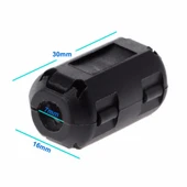7mm Ferrit Halka Filtre  Kablo Gürültü Bastırıcı Azaltıcı Yüzük Bead RFI EMI Girişim Engelleyici Besleme Haberleşme Ses Data İletişim - 8