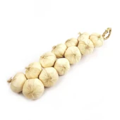 Nettenevime Yapay Soğan Salkımı Süs Sahte Beyaz Soğan Yapay Meyve Sebze thumbnail 1