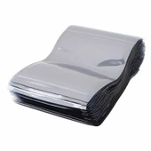 Kilitli Antistatik Poşet 13x18cm 100 Adet  Şeffaf Su Toz Geçirmez Koruyucu Esd Metalize Torba Çanta Elektronik Devre Malzeme Saklama thumbnail 2