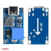 MT3608 Type C Usb 28V 2A DC Boost Modül  Ayarlanabilir Voltaj Yükseltici Güç Kaynağı Step Up Dc Çevirici thumbnail 3
