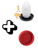 Civciv Suluk 0,75 ML Kaliteli Plastik + Tabak Yemlik thumbnail 1