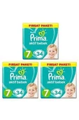 PRİMA AKTİF BEBEK NO:7 EKONOMİK PAKET E.LARGE +15 KG 102 ADET - 1