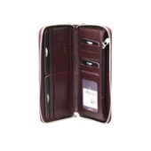 Guard Bordo Hakiki Deri Fermuarlı Kadın Cüzdanı - GRD250207WT1852 thumbnail 2