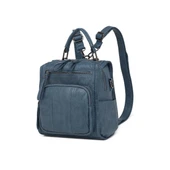 Yıkama Deri Sırt Askılı Kadın Çantası 21K Barcelona 1915 thumbnail 4