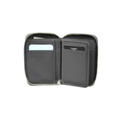 Guard Antrasit  Hakiki Deri Fermuarlı Guti Mat Deri Mini Cüzdan - GRD250207WT1849 thumbnail 2