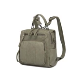 Yıkama Deri Sırt Askılı Kadın Çantası 21K Barcelona 1915 thumbnail 4