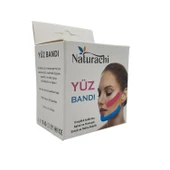 Beauty Tape Yüz Yogası İçin Kinesio Tape Face Tape Yüz Germe Bandı Pembe Renk - 2