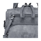 Yıkama Deri Sırt Askılı Kadın Çantası 21K Barcelona 1915 thumbnail 2