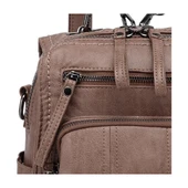 Yıkama Deri Sırt Askılı Kadın Çantası 21K Barcelona 1915 thumbnail 2