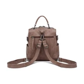 Yıkama Deri Sırt Askılı Kadın Çantası 21K Barcelona 1915 thumbnail 3