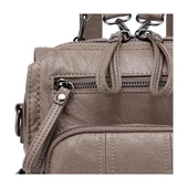 Yıkama Deri Sırt Askılı Kadın Çantası 21K Barcelona 1915 thumbnail 2