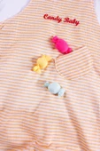 Candy Figürlü Badili Kız Bebek Tulumu - 5