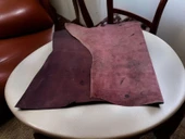 Bordo Efekt Parça Crazy Deri 1-1,2 mm Arası 44 Desi thumbnail 1