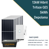 12KW TRİFAZE HİBRİT SİSTEM 1 - 7