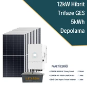 12KW TRİFAZE HİBRİT SİSTEM 1 - 3